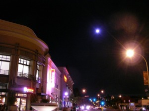 full moon @ Redwood City